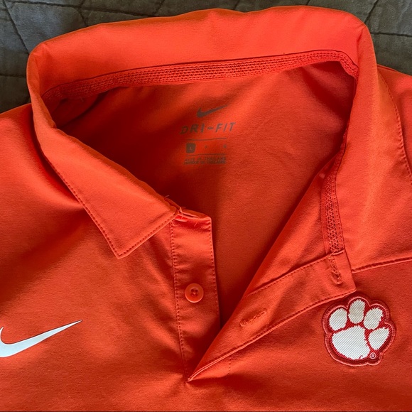 Clemson Nike Sideline Coaches Performance Polo - Picture 3 of 4